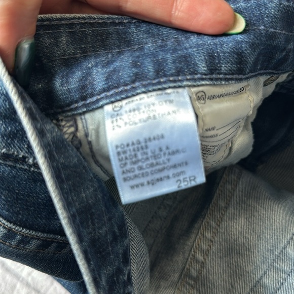 AG The Nikki Relaxed Skinny Jeans Size 25R - Picture 7 of 7